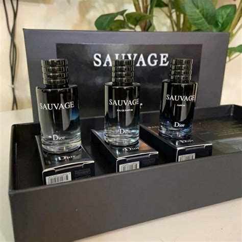 sauvage perfume gift set.